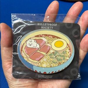 🖤RARE🔺NEW🔺Bulletproof Society Ramen Enamel Pin